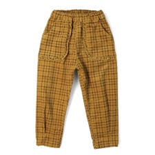 ムージョンジョン(moujonjon)のコーデュロイチェック柄パンツ