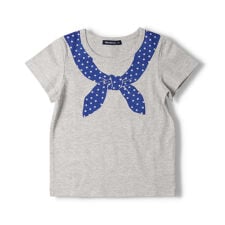 スカーフプリントTシャツ