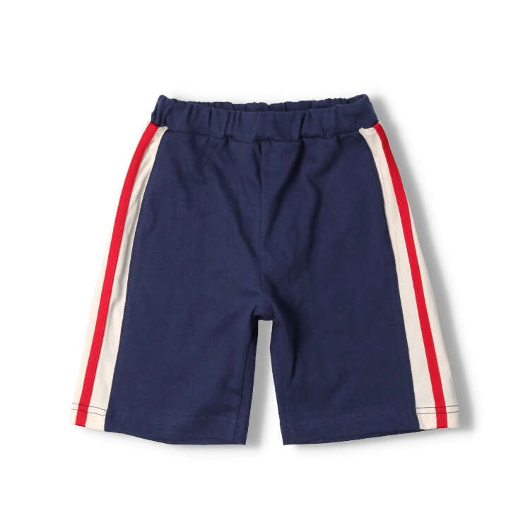 ライン入り5分丈ハーフパンツ