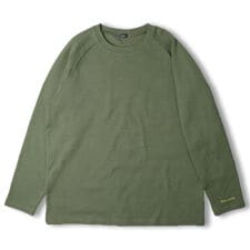 大人サイズ・リップル無地ラグラン長袖Tシャツ | ムージョンジョン(moujonjon)