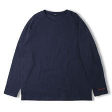 大人サイズ・リップル無地ラグラン長袖Tシャツ | ムージョンジョン(moujonjon)