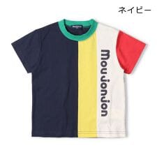 ロゴプリント切替半袖Ｔシャツ