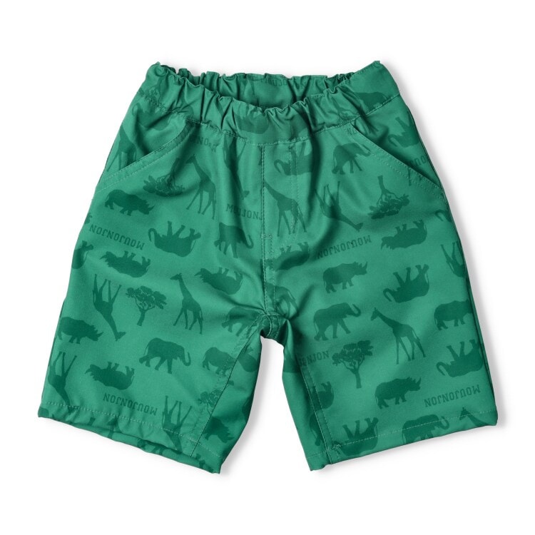 動物柄水陸両用５分丈ハーフパンツ