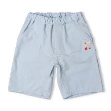 キリン・ぞう刺繍ストレッチ５分丈ハーフパンツ