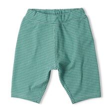 ニットサッカーギンガムチェック柄ハーフパンツ
