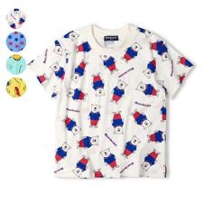 総柄半袖Tシャツ | ムージョンジョン(moujonjon) | マルイウェブチャネル