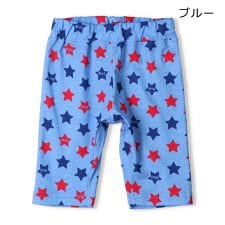 総柄５分丈ハーフパンツ