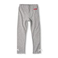 裾リボン付きレギンス