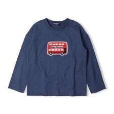 ロゴ・バスワッペン付長袖Ｔシャツ