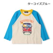 ムージョンジョン(moujonjon)のプリントラグランＴシャツ