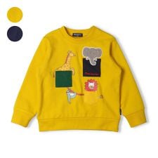 ムージョンジョン(moujonjon)の動物裏毛トレーナー