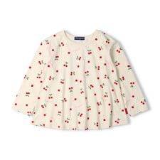 チェリー総柄長袖Ｔシャツ