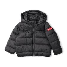 ムージョンジョン(moujonjon)の無地ナイロン中綿入りジャケット