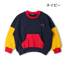 ムージョンジョン(moujonjon)のバックロゴのびのび裏毛トレーナー