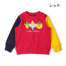 ムージョンジョン(moujonjon)の動物プリント配色爆温裏起毛トレーナー