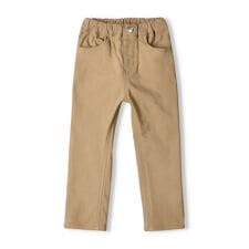 ムージョンジョン(moujonjon)の無地ツイル裏起毛長パンツ