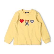 ムージョンジョン(moujonjon)のハートアップリケくま刺繍裏毛トレーナー