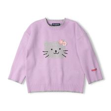 ムージョンジョン(moujonjon)のねこ・うさぎ編み込みセーター