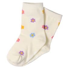 お花柄クルーソックス