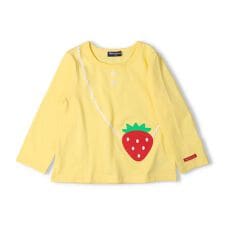 いちごポシェット風長袖Ｔシャツ