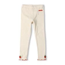 いちご刺繍レギンス