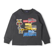 【WEB限定】京急電車仕掛け付裏毛トレーナー