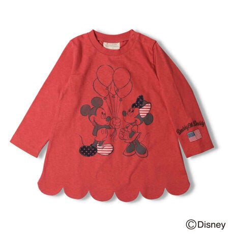 ミニーデザインチュニックｔシャツ ダディオダディ Daddy Oh Daddy V542 ファッション通販 マルイウェブチャネル