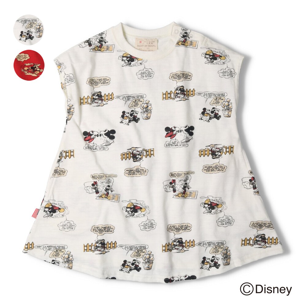 ディズニー　ダッフィー 総柄ワンピース　② ディズニー 総柄シャツワンピース 9239K（ワンピース）｜Disney