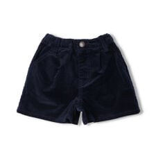 コーデュロイ３分丈ショートパンツ