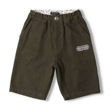 プリペラ無地５分丈ハーフカラーパンツ