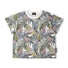 ボタニカルプリント半袖Ｔシャツ