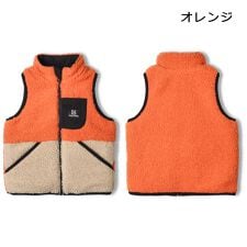 ダディオダディ(Daddy Oh Daddy)のボアタフタリバーシブルベスト