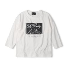 山ロゴプリント長袖Ｔシャツ