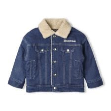 裏ボアデニムジャケット