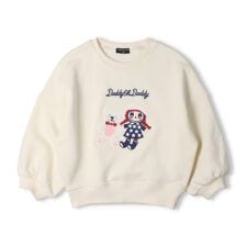 ダディコ刺繍裏毛トレーナー