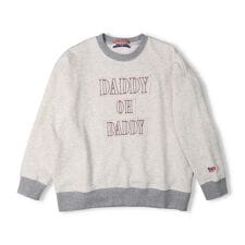 ダディオダディ(Daddy Oh Daddy)の【WEB限定】ロゴ刺繍裏起毛トレーナー
