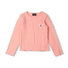 ダディコワッペン付テレコ長袖Ｔシャツ