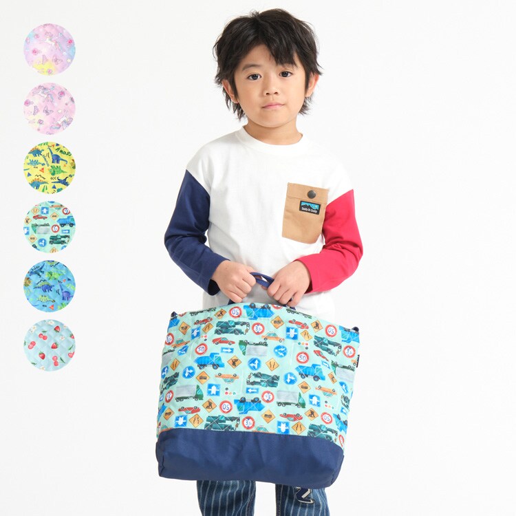 総柄レッスンバッグ | キッズフォーレ(Kids Foret) | B11602 | マルイ