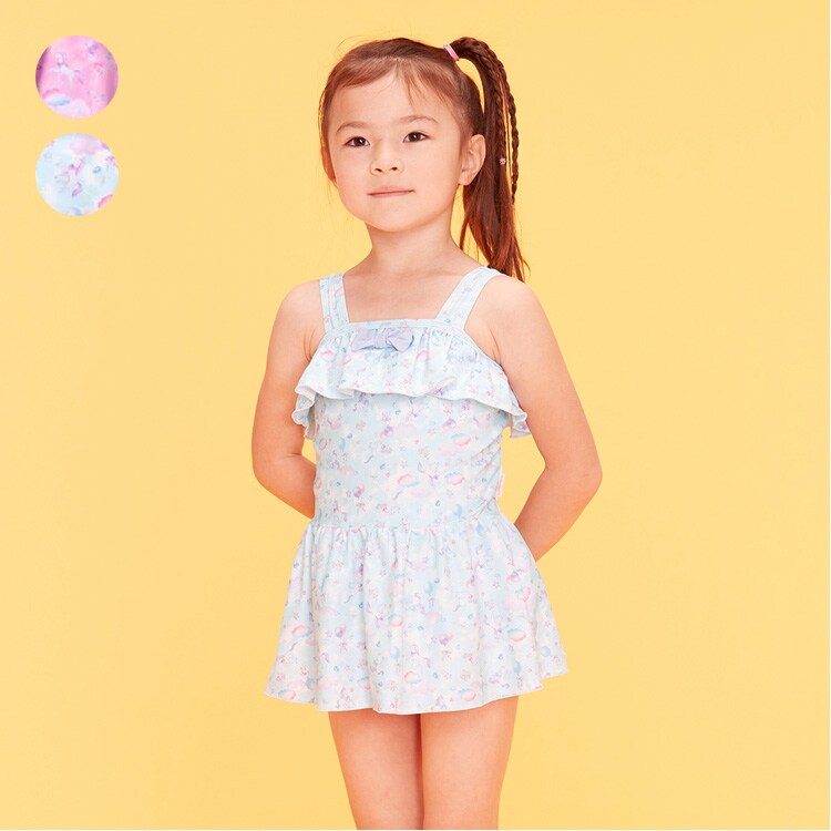 ユニコーン柄ワンピース水着 | キッズフォーレ(Kids Foret