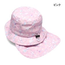 恐竜・ユニコーン柄日よけ付撥水ハット・帽子