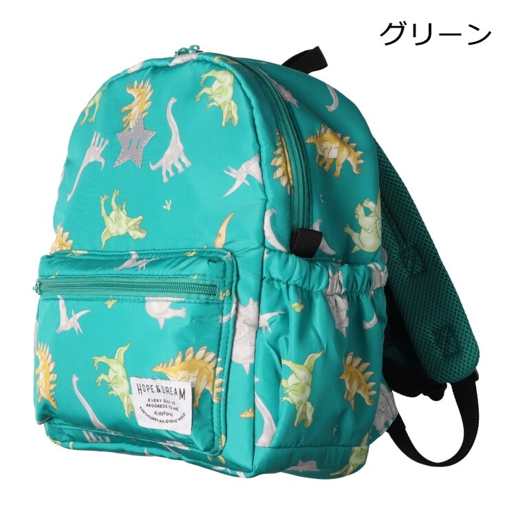 恐竜・働く車総柄撥水ボンディングリュック | キッズフォーレ(Kids
