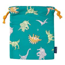 恐竜・働く車総柄巾着