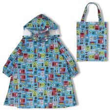 ＪＲ新幹線電車柄レインコート