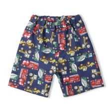 キッズフォーレ(Kids Foret)の車柄スイムパンツ・水着