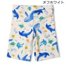 キッズフォーレ(Kids Foret)の海の生き物総柄スイムパンツ