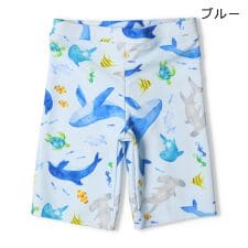 キッズフォーレ(Kids Foret)の海の生き物総柄スイムパンツ