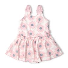 キッズフォーレ(Kids Foret)のひまわり総柄スイムワンピース