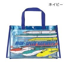 JR新幹線電車柄プールバッグ