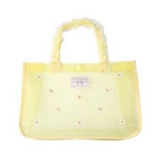 ハート・お花刺繍プールバッグ