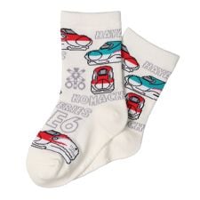 ＪＲ新幹線電車総柄クルーソックス